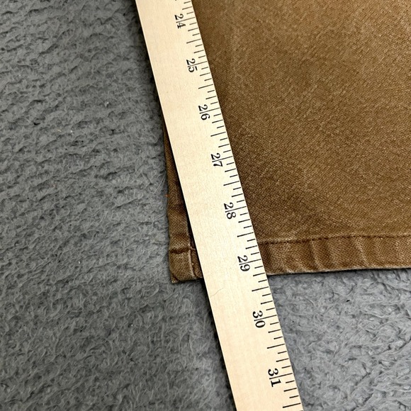 Dickies Pants Mens 38x30 Brown Carpenter Canvas Work Wear Cotton Stretch Adult - Picture 8 of 12
